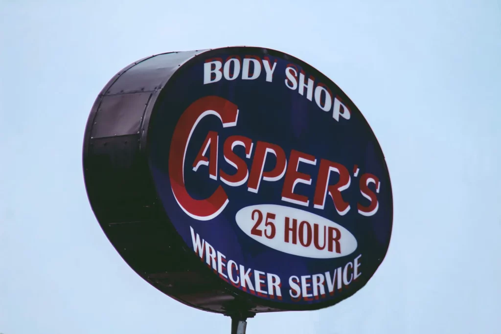 Caspers Body Shop Wrecker Service 18
