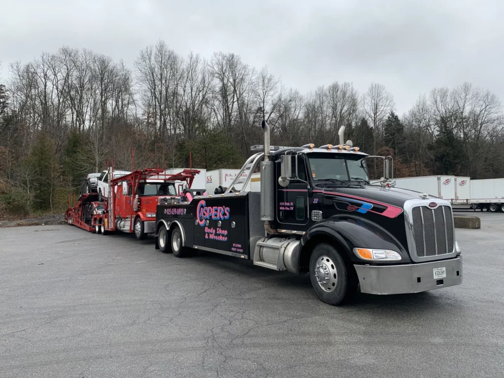 Caspers Body Shop Wrecker Service Heavy Towing Jimmy R 1 1