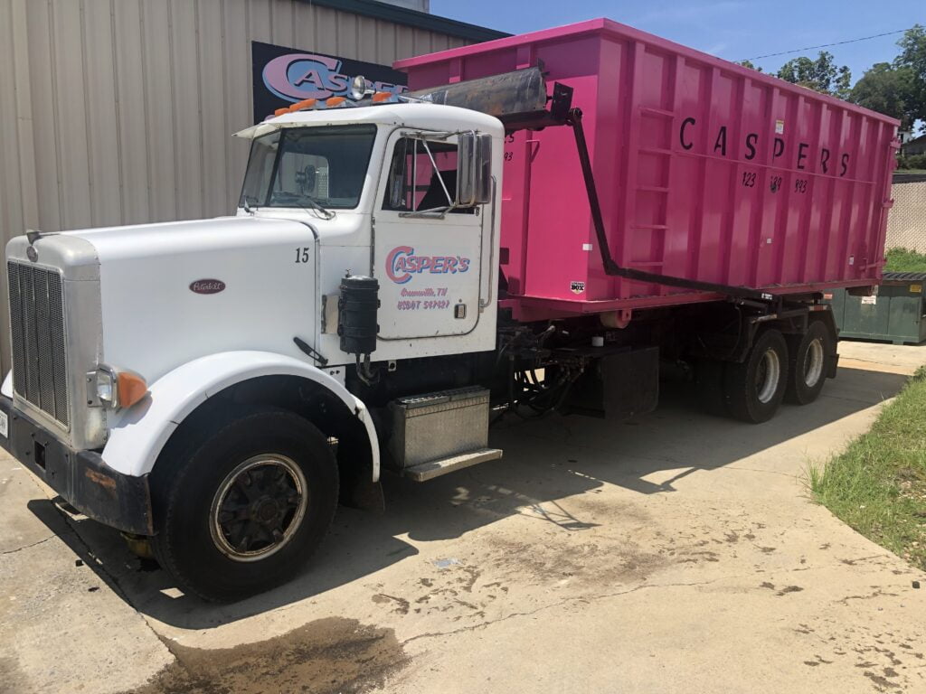 Caspers Body Shop Wrecker Service Roll Off Container Photo Jul 27 14 22 27 1