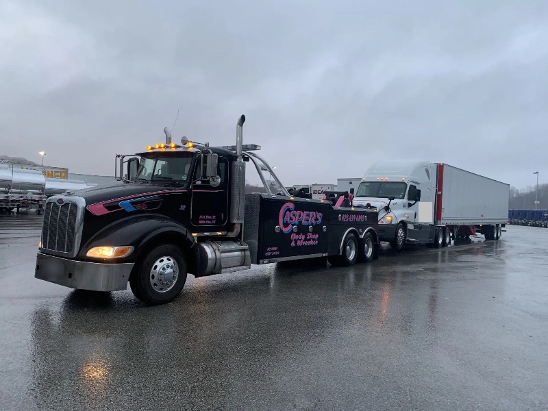 US-11E semi recovery