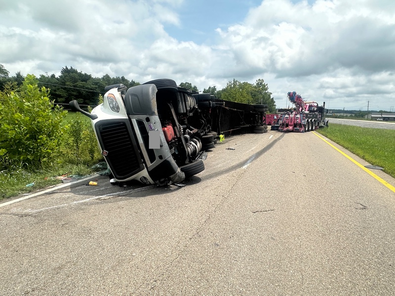 Mosheim cargo spill